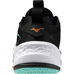 Mizuno Wave Stealth Neo 2 Handballschuhe 12 - black/tangelo/ice green 42