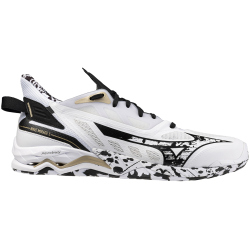 Mizuno Wave Mirage 5 Handballschuhe 41 - white/black/ge...