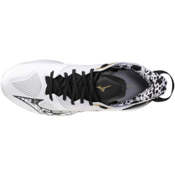 Mizuno Wave Mirage 5 Handballschuhe 41 - white/black/ge...