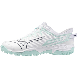 Mizuno Wave Lynx 2 Feldhockeyschuhe 45 - white/blue tint 42