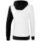 erima 5-C Hoodie Damen white/black/dark grey 34