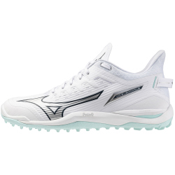 Mizuno Wave Leopardus Feldhockeyschuhe 45 - white/blue tint 36.5