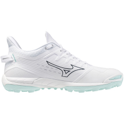 Mizuno Wave Leopardus Feldhockeyschuhe 45 - white/blue tint 37