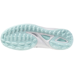 Mizuno Wave Leopardus Feldhockeyschuhe 45 - white/blue...