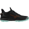 Mizuno Wave Leopardus Feldhockeyschuhe 12 - black/tangelo/ice green 38.5
