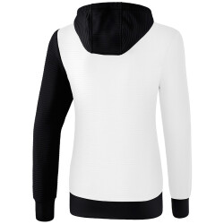 erima 5-C Hoodie Damen white/black/dark grey 46