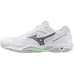 Mizuno Wave Phantom 3 16 - white/black/frozen emerald 42