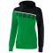 erima 5-C Hoodie Damen smaragd/black/white 34
