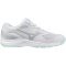 Mizuno Cyclone Speed 5 Volleyballschuhe Damen 45 - white/blue tint 44.5