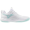 Mizuno Wave Momentum Pro Volleyballschuhe Damen 45 - white/blue tint 38.5