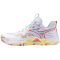 Mizuno Wave Momentum Elite Volleyballschuhe Damen 35 - white/calypso coral/pale banana 42.5