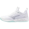 Mizuno Wave Luminous 3 Korfballschuhe Damen 45 - white/blue tint 42.5