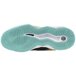 Mizuno Wave Momentum Pro Mid Volleyballschuhe 12 - black/tangelo/ice green 50