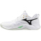 Mizuno Wave Momentum Pro Volleyballschuhe 21 - white/black/frozen emerald 41