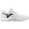 Mizuno Wave Momentum Pro Volleyballschuhe 21 - white/black/frozen emerald 41