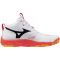 Mizuno Wave Momentum Elite Mid Volleyballschuhe 01 - white/fiery coral 2/citrus 47