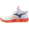 Mizuno Wave Momentum Elite Mid Volleyballschuhe 01 - white/fiery coral 2/citrus 50