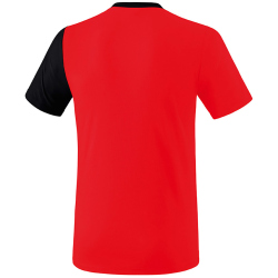 erima 5-C T-Shirt red/black/white 128