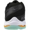 Mizuno Wave Voltage 2 Volleyballschuhe 12 - black/tangelo/ice green 38