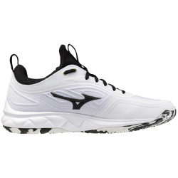 Mizuno Wave Luminous 3 Korfballschuhe 41 - white/black/ge...