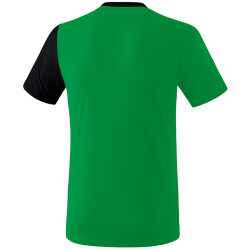 erima 5-C T-Shirt smaragd/black/white S