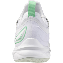 Mizuno Wave Luminous 3 Korfballschuhe 16 - white/black/frozen emerald 48.5