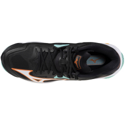 Mizuno Wave Lightning Z8 Mid Volleyballschuhe 07 - black/tangelo/ice green 44.5