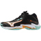 Mizuno Wave Lightning Z8 Mid Volleyballschuhe 07 - black/tangelo/ice green 44.5
