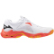 Mizuno Wave Lightning Z8 Volleyballschuhe 98 - white/fiery coral 2/citrus 48.5