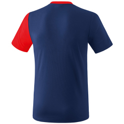 erima 5-C T-Shirt new navy/red/white 128