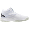 Mizuno Thunder Blade Z Mid Volleyballschuhe 16 - white/black/frozen emerald 50
