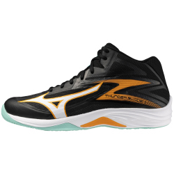 Mizuno Thunder Blade Z Mid Volleyballschuhe 07 - black/tangelo/ice green 39