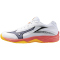 Mizuno Thunder Blade Z Volleyballschuhe 98 - white/fiery coral 2/citrus 40