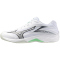 Mizuno Thunder Blade Z Volleyballschuhe 16 - white/black/frozen emerald 44.5
