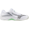 Mizuno Thunder Blade Z Volleyballschuhe 16 - white/black/frozen emerald 44.5
