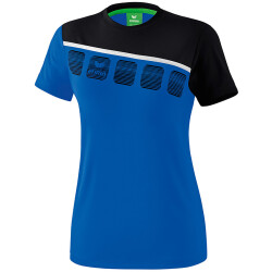 erima 5-C T-Shirt Damen new royal/black/white 34