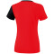 erima 5-C T-Shirt Damen red/black/white 34
