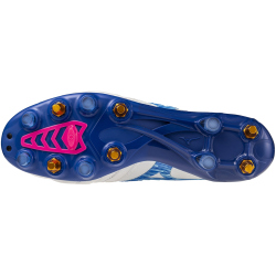 Mizuno Morelia Neo IV Beta Japan Mix SG Stollen-Fußballschuhe 25 - white/tanager turquoise/pink tetra 40