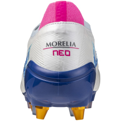 Mizuno Morelia Neo IV Beta Japan Mix SG Stollen-Fußballschuhe 25 - white/tanager turquoise/pink tetra 40
