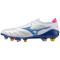 Mizuno Morelia Neo IV Beta Japan Mix SG Stollen-Fußballschuhe 25 - white/tanager turquoise/pink tetra 40