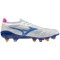 Mizuno Morelia Neo IV Beta Japan Mix SG Stollen-Fußballschuhe 25 - white/tanager turquoise/pink tetra 40