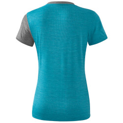 erima 5-C T-Shirt Damen oriental blue mel./grey...