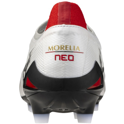 Mizuno Morelia Neo IV Beta Elite FG Fußballschuhe 09 - white/black/chinese red 44.5