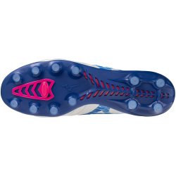 Mizuno Morelia Neo IV Beta Japan FG Fußballschuhe 25 - white/tanager turquoise/pink tetra 43