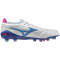Mizuno Morelia Neo IV Beta Japan FG Fußballschuhe 25 - white/tanager turquoise/pink tetra 44.5
