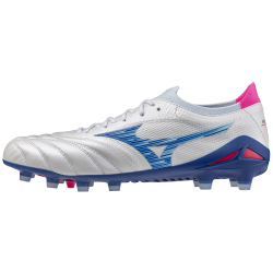 Mizuno Morelia Neo IV Beta Japan FG Fußballschuhe 25 - white/tanager turquoise/pink tetra 45