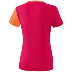 erima 5-C T-Shirt Damen love rose/peach/white 34