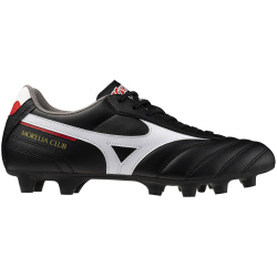 Mizuno Morelia II Club AG Fußballschuhe 01 - black/white/chinese red 44.5