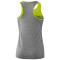 erima 5-C Tanktop Damen grey melange/lime pop/black 34