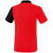 erima 5-C Poloshirt red/black/white 128
